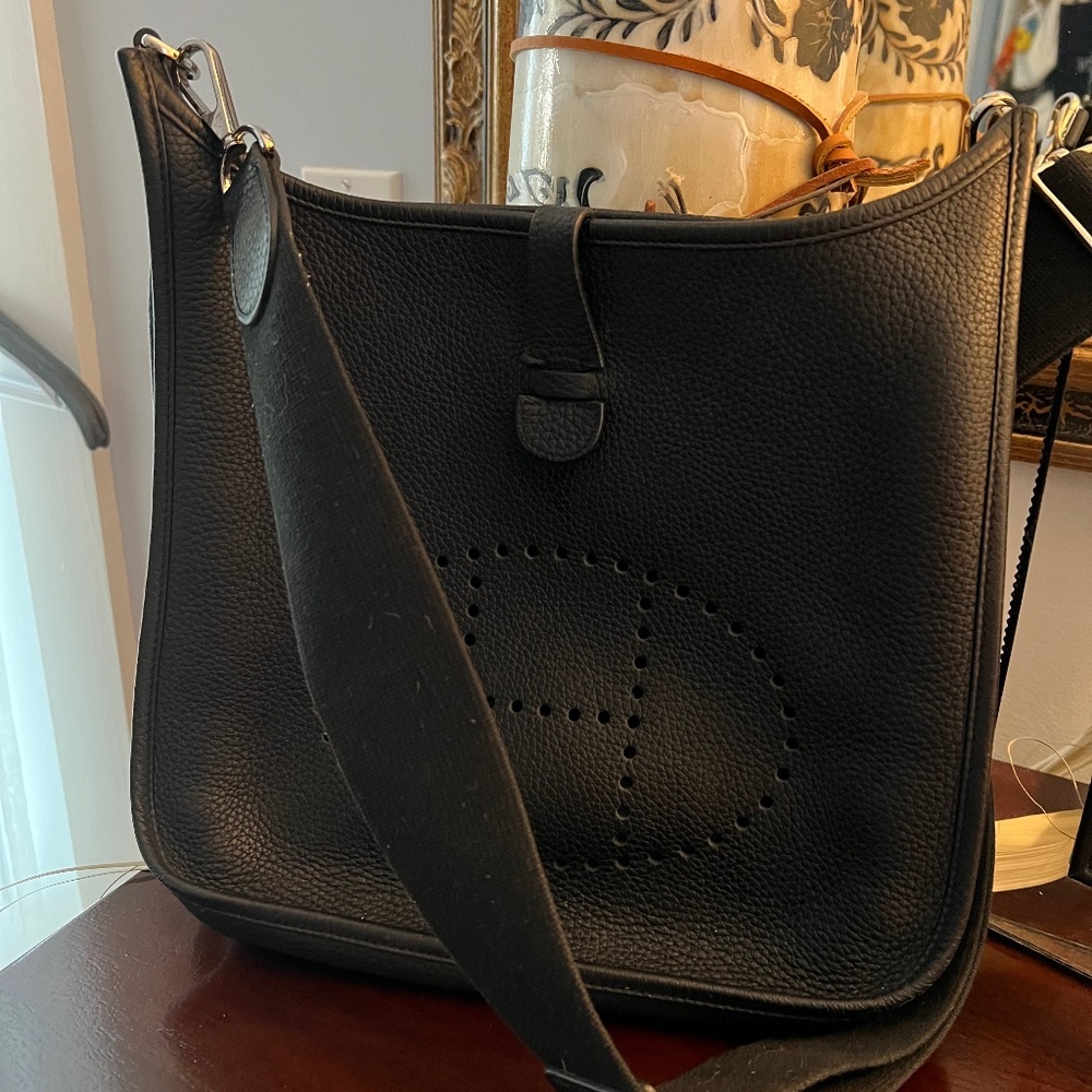 Hermes Evelyne PM Black Bag